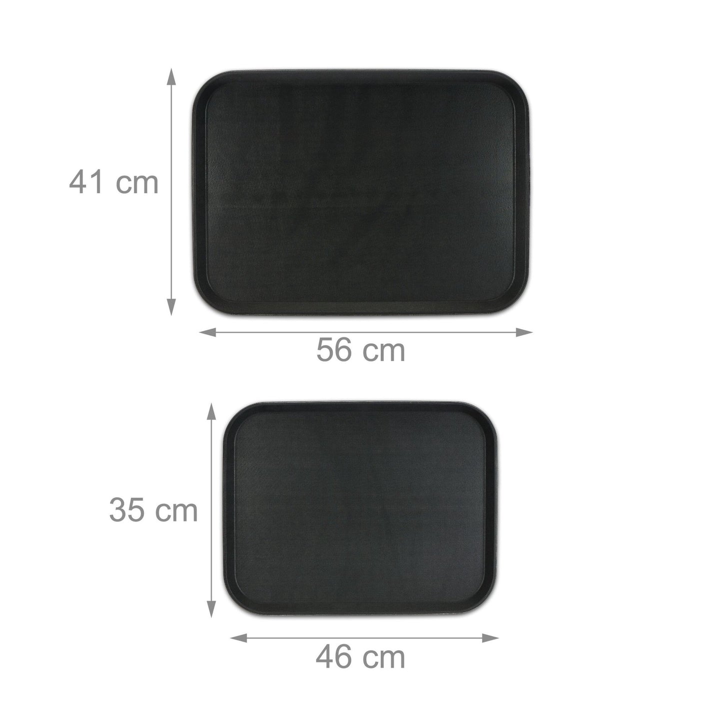 Serving tray set of 2