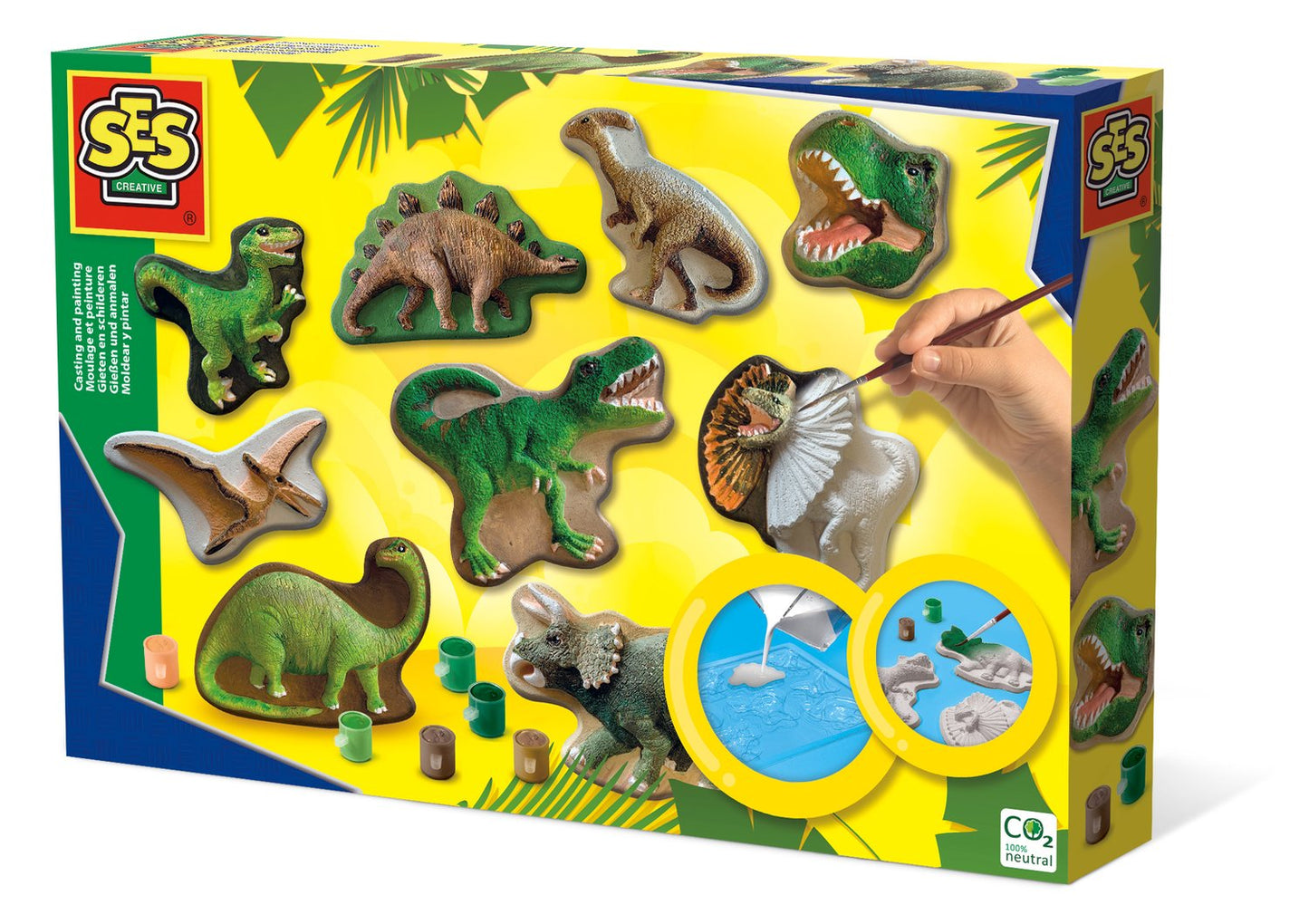 Ses Casting And Painting "Dinosaur World"