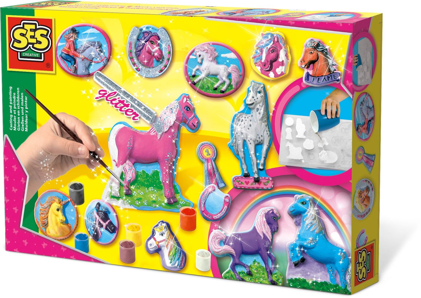 Ses Casting And Painting Set "Fantasy Horses"