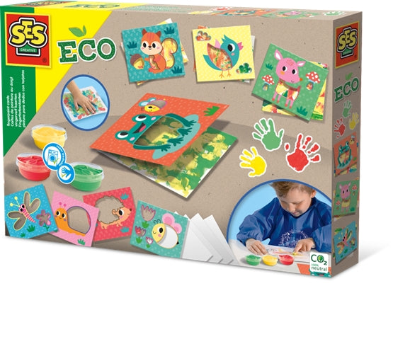 Ses Eco Fingerpaint Cards