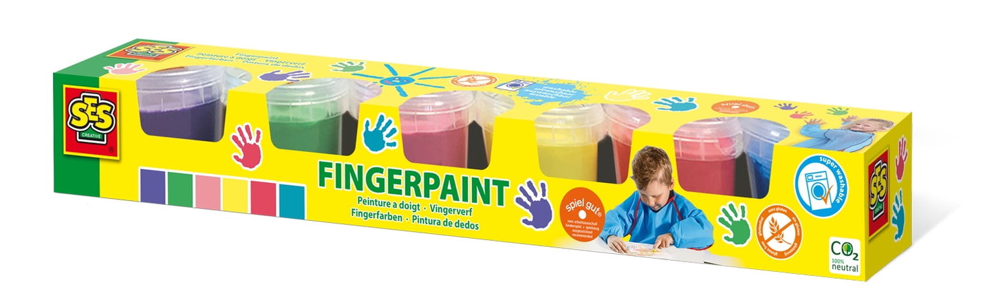 Ses Fingerpaint, 6 Colours