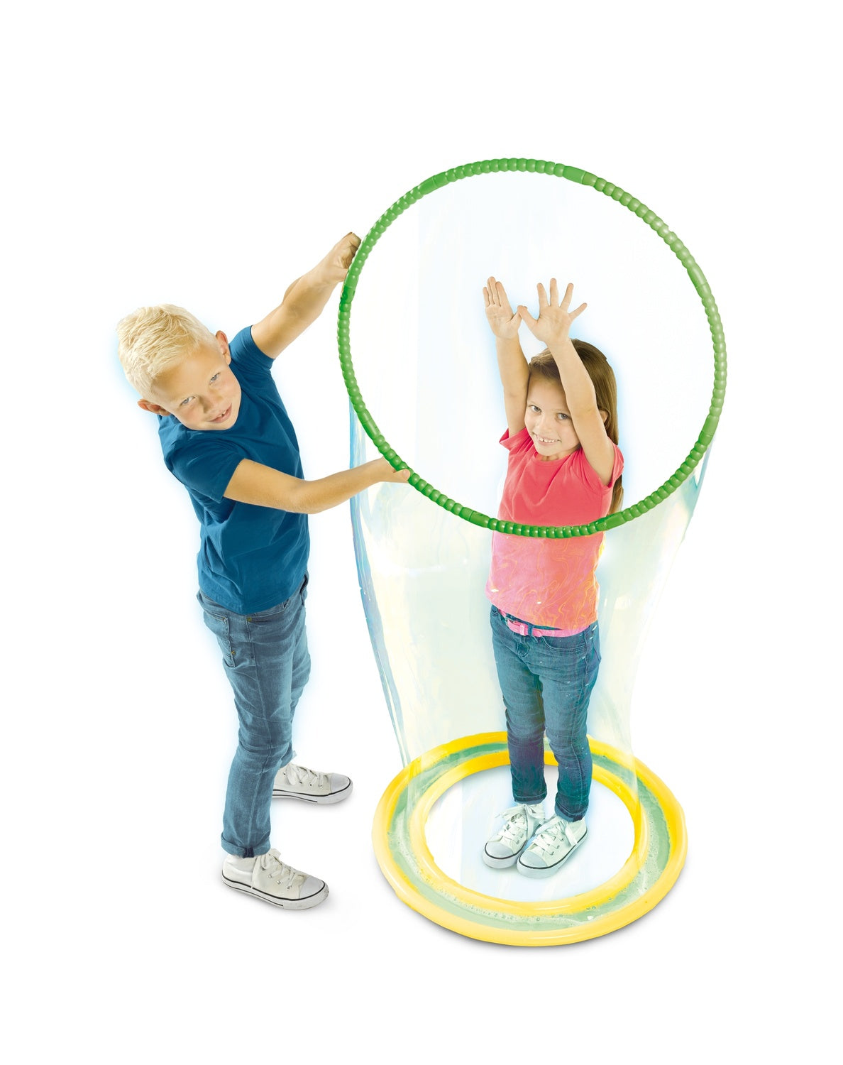 Ses Standing In A Mega Bubble