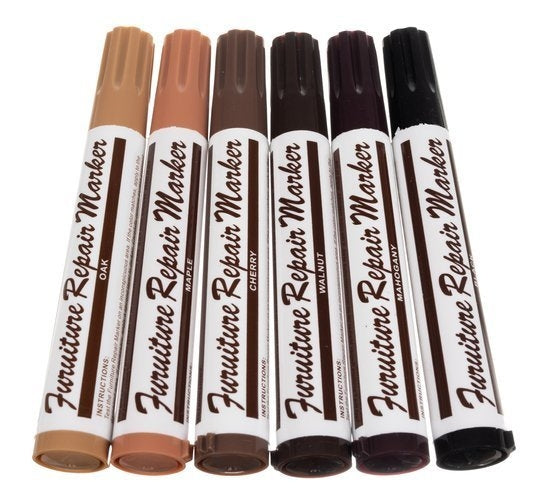 Set for repairing furniture / panels - markers 6 pcs.