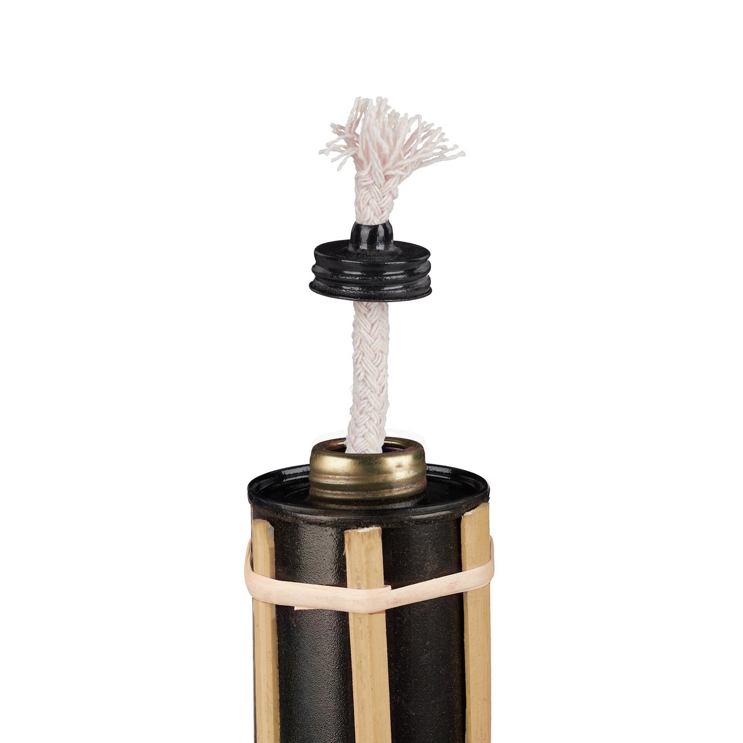 Set of 10 Garden Torches 60cm