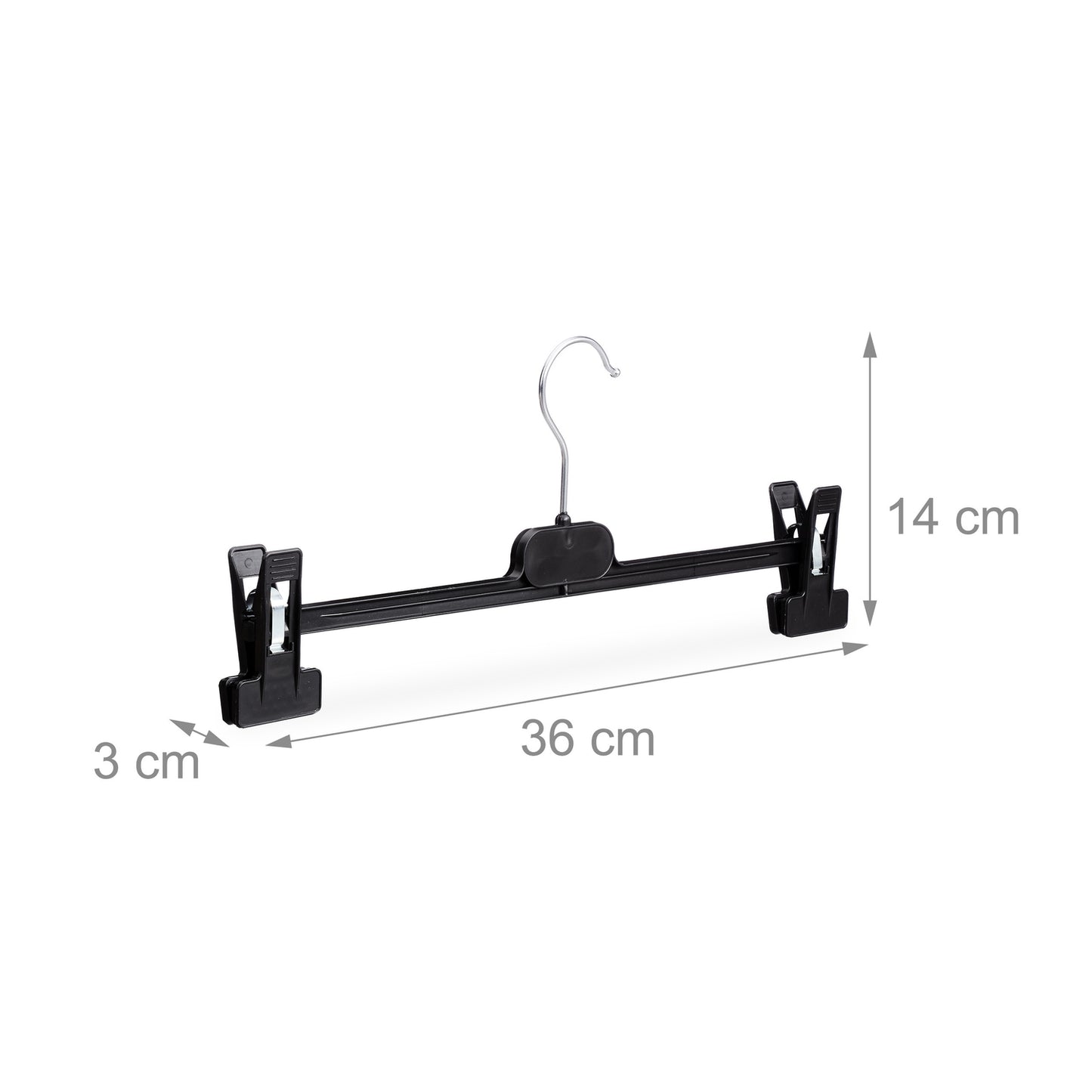 Set of 10 Plastic Pants Holders