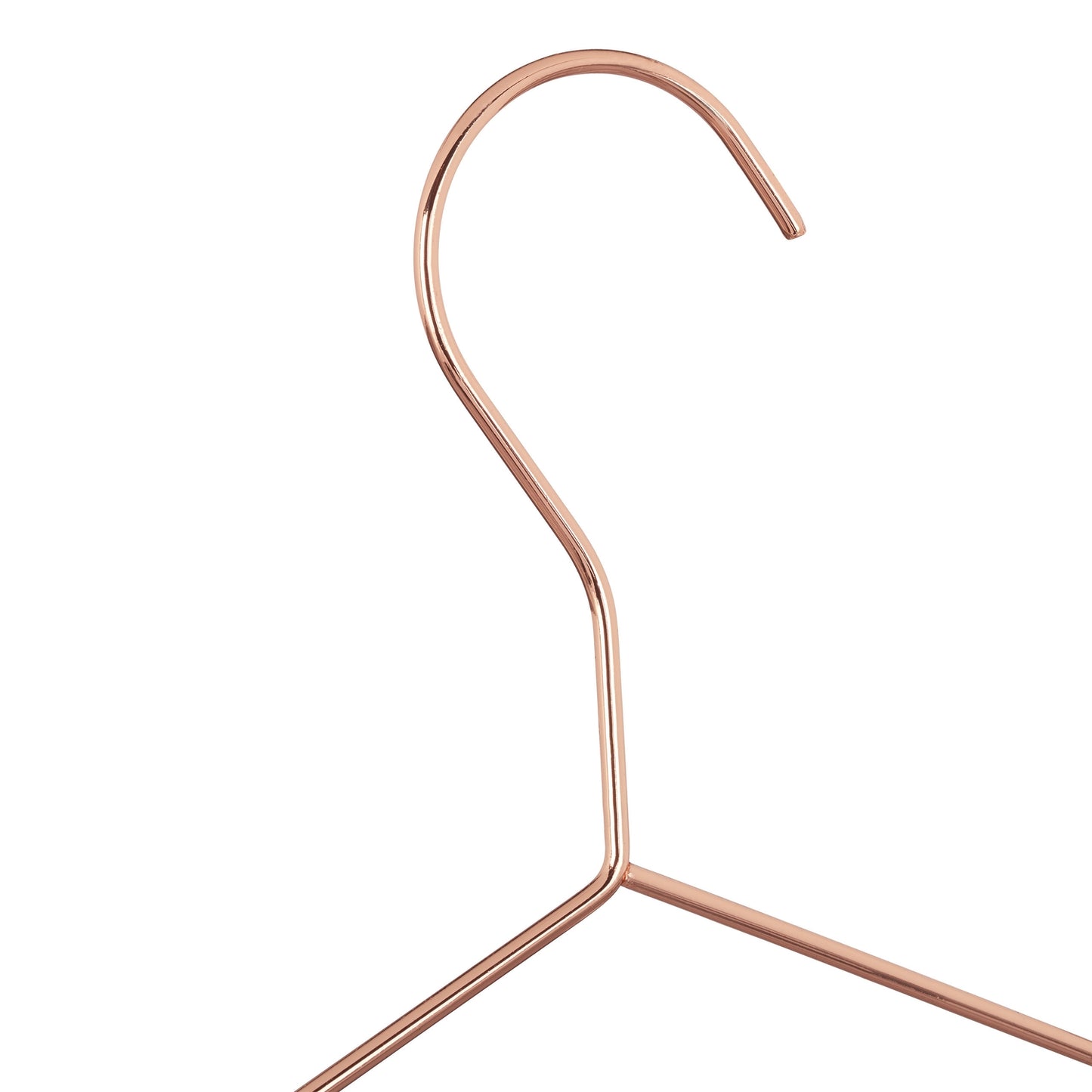 Set of 10 Rosé-Golden Coat Hangers