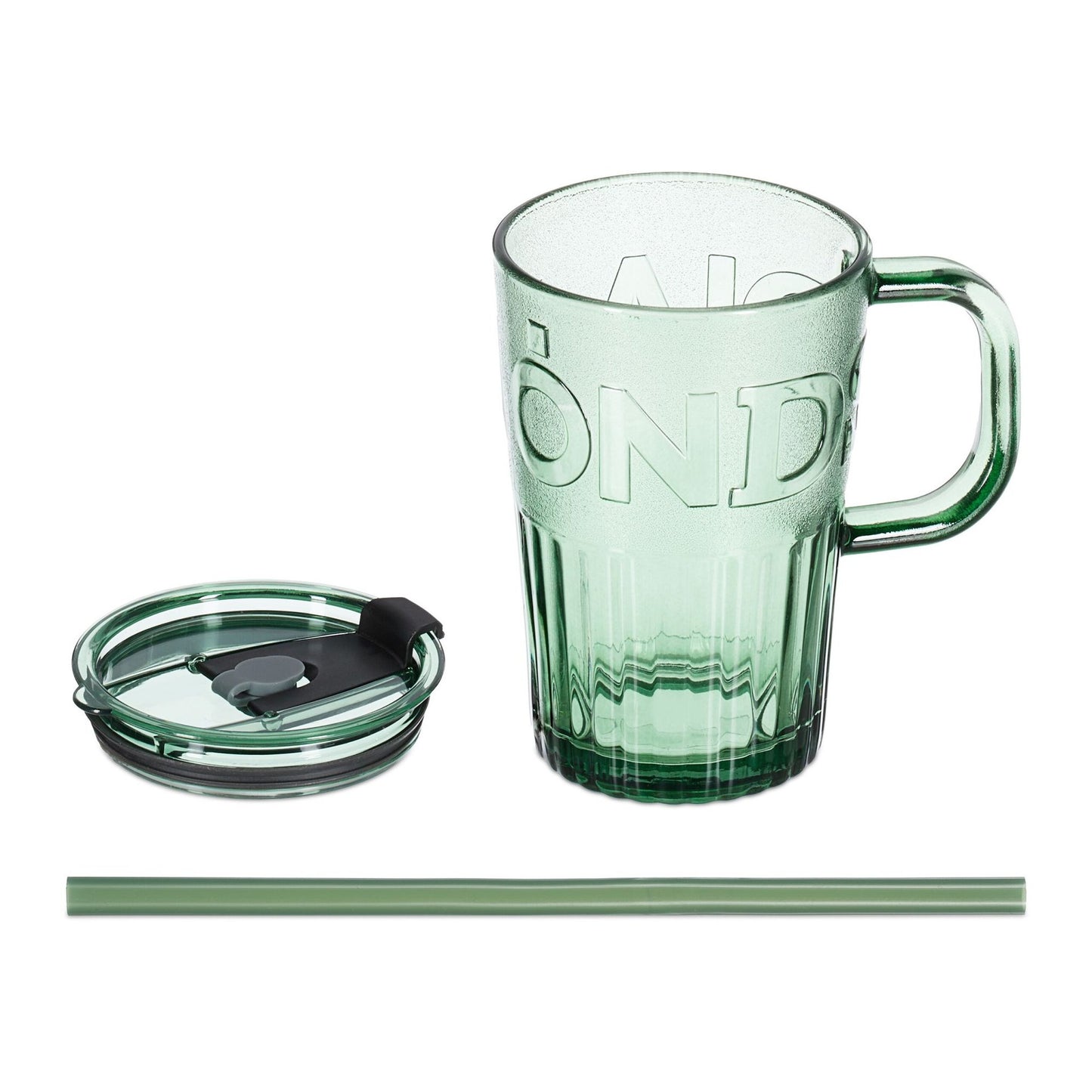 Set of 10 drinking glasses with handles