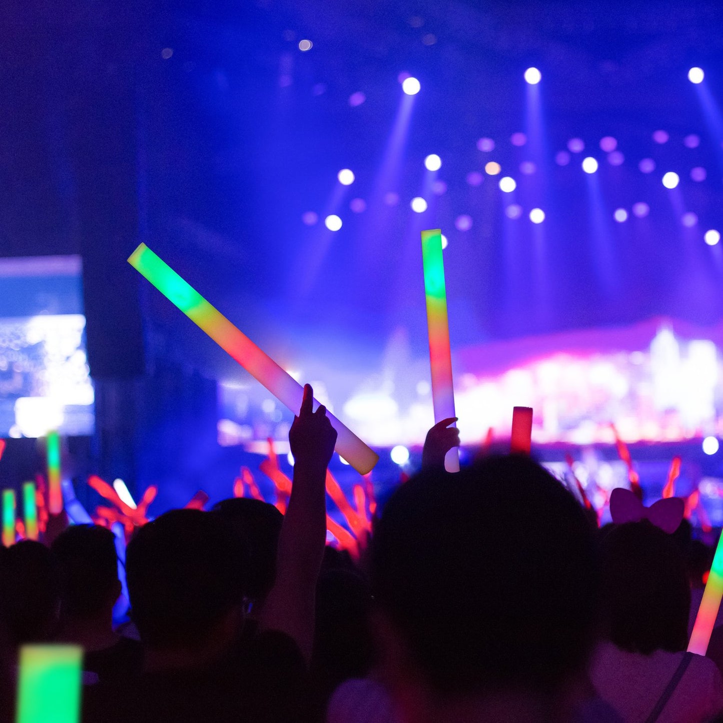 Set of 12 LED Glow Sticks
