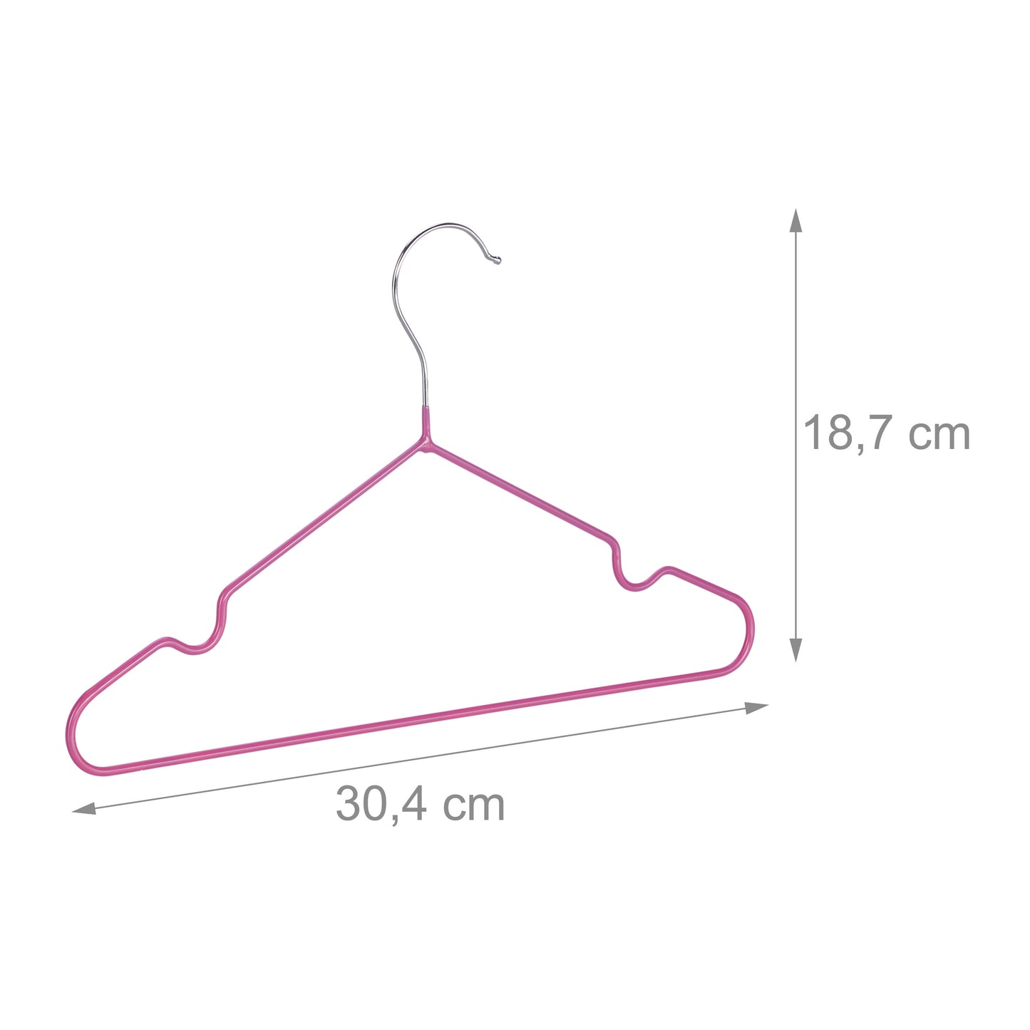 Set of 20 Kids Coat Hangers