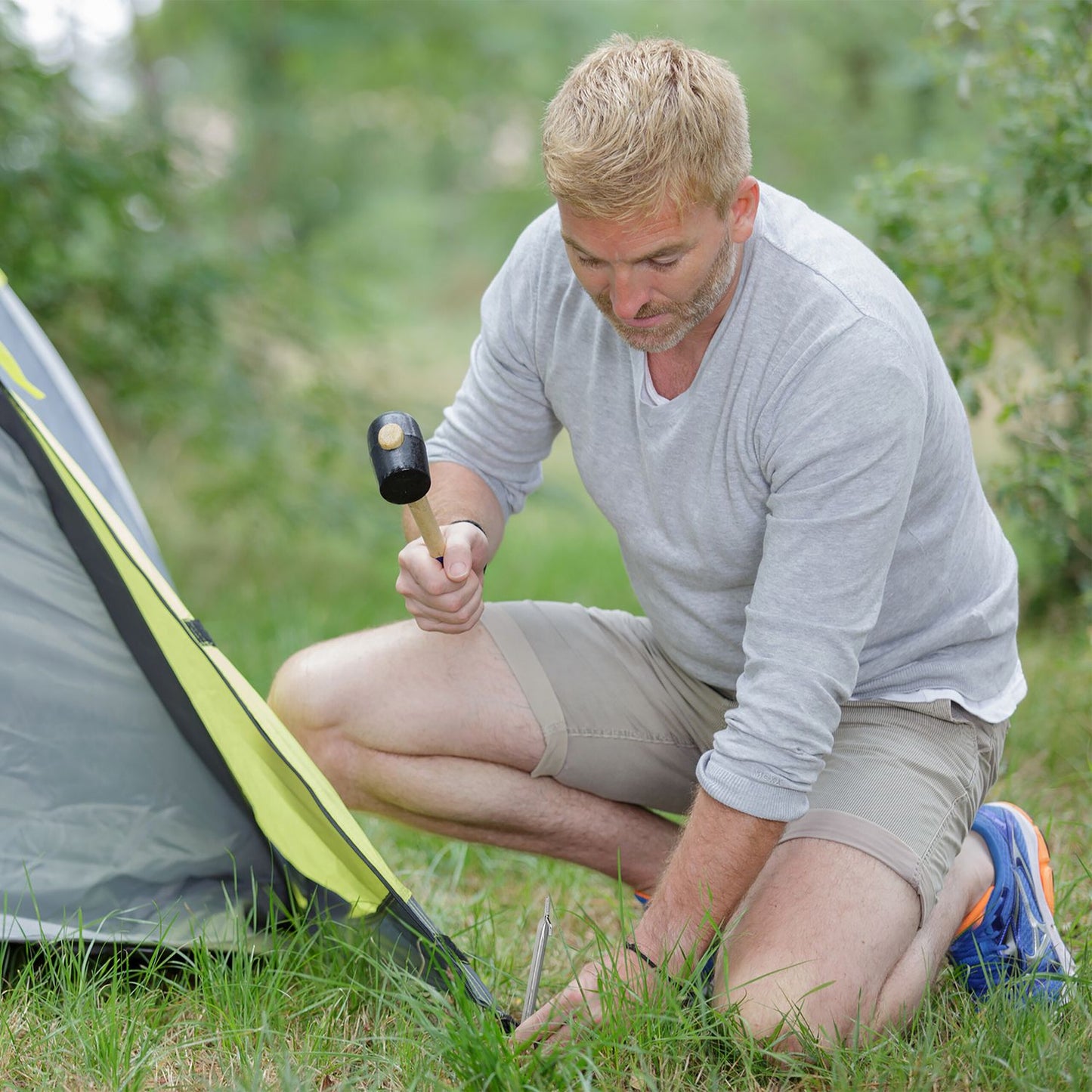 Set of 20 tent pegs