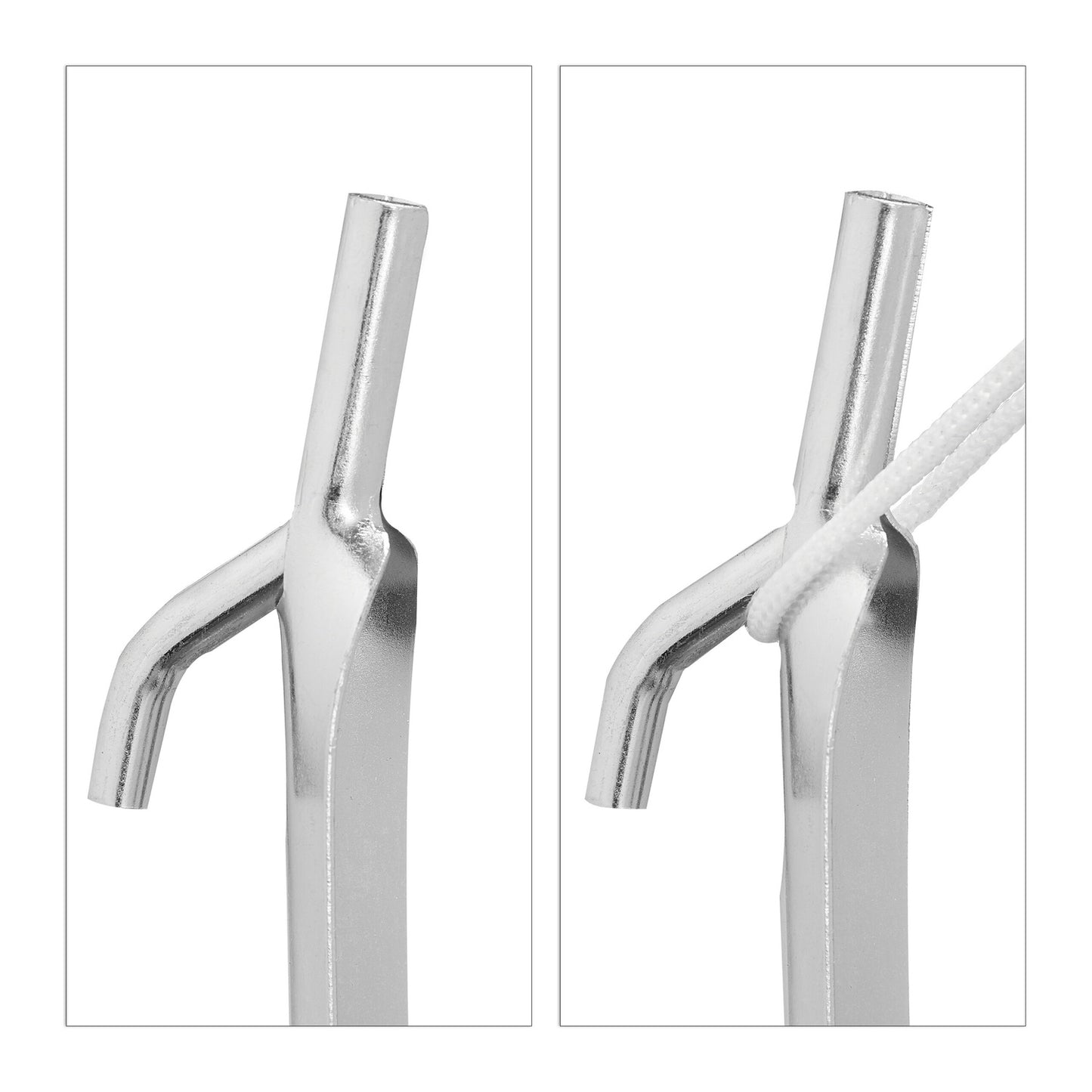 Set of 20 tent pegs