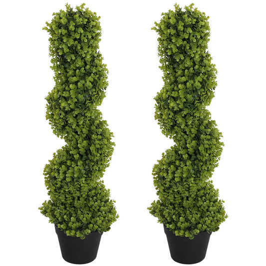 Artificial eucalyptus 90cm, decorative indoor plant in pot