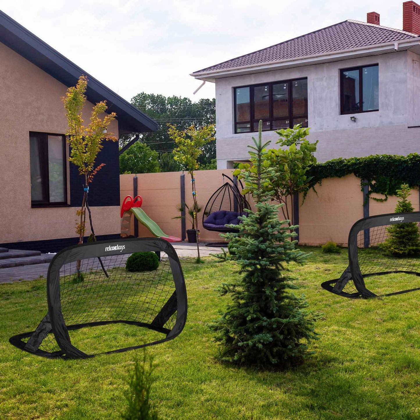 Set of 2 Football Pop-up Goals