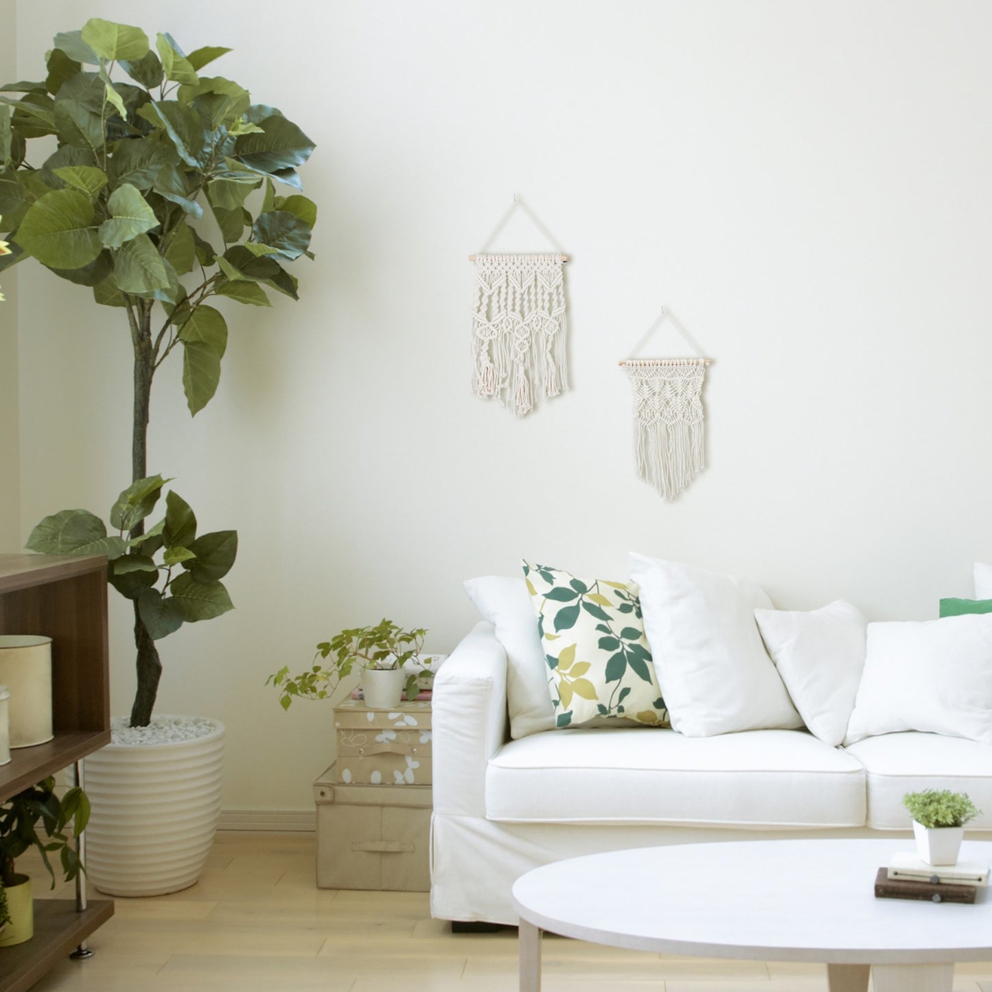 Set of 2 Macramé Wall Hangings