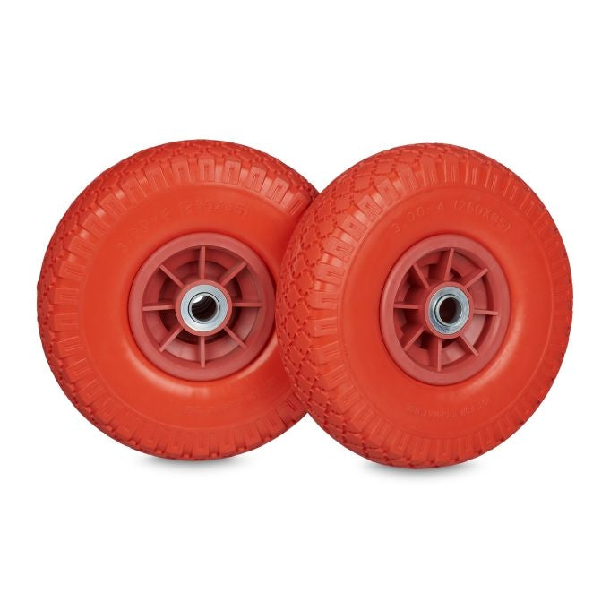 Set of 2 PU Hand Truck Tires 3.00-4
