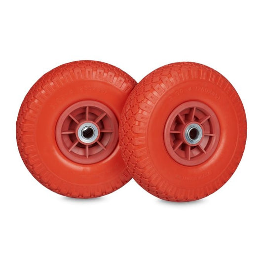 Set of 2 PU Hand Truck Tires 3.00-4