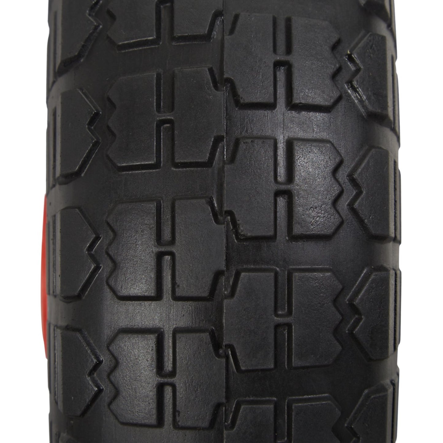 Set of 2 PU wheelbarrow tires 4.1/3.5-4