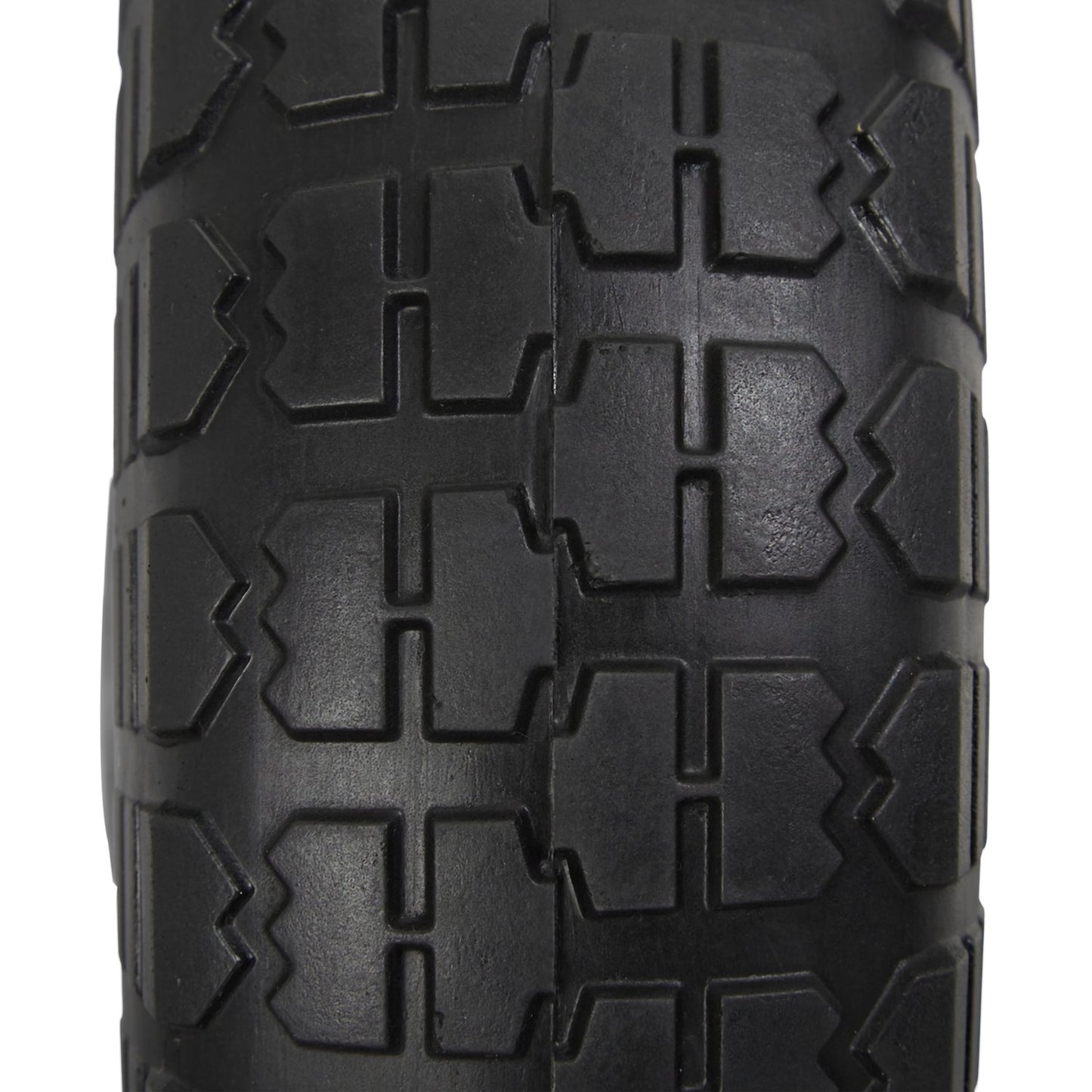 Set of 2 PU wheelbarrow tires 4.1/3.5-4