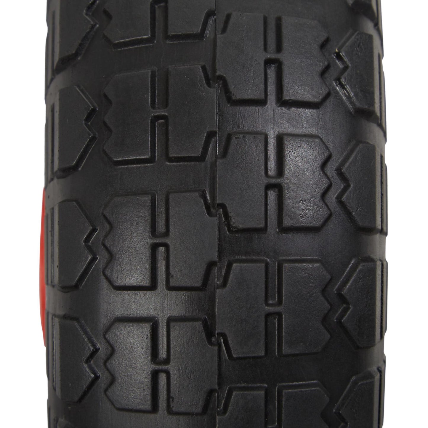 Set of 2 PU wheelbarrow tires 4.1/3.5-4