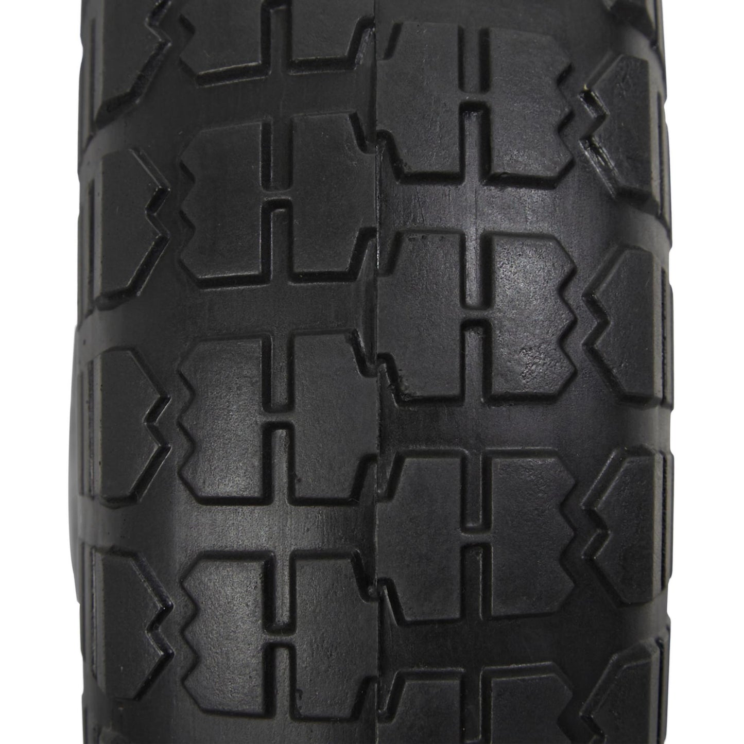 Set of 2 PU wheelbarrow tires 4.1/3.5-4