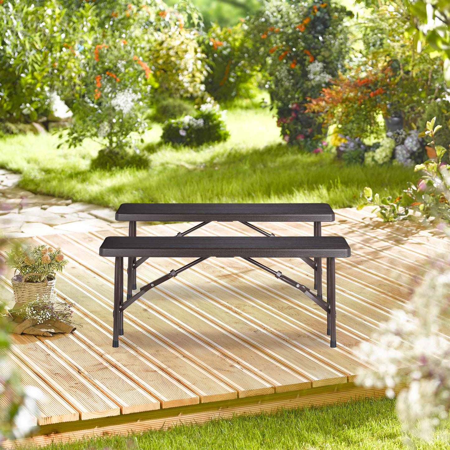Set of 2 Picnic Benches