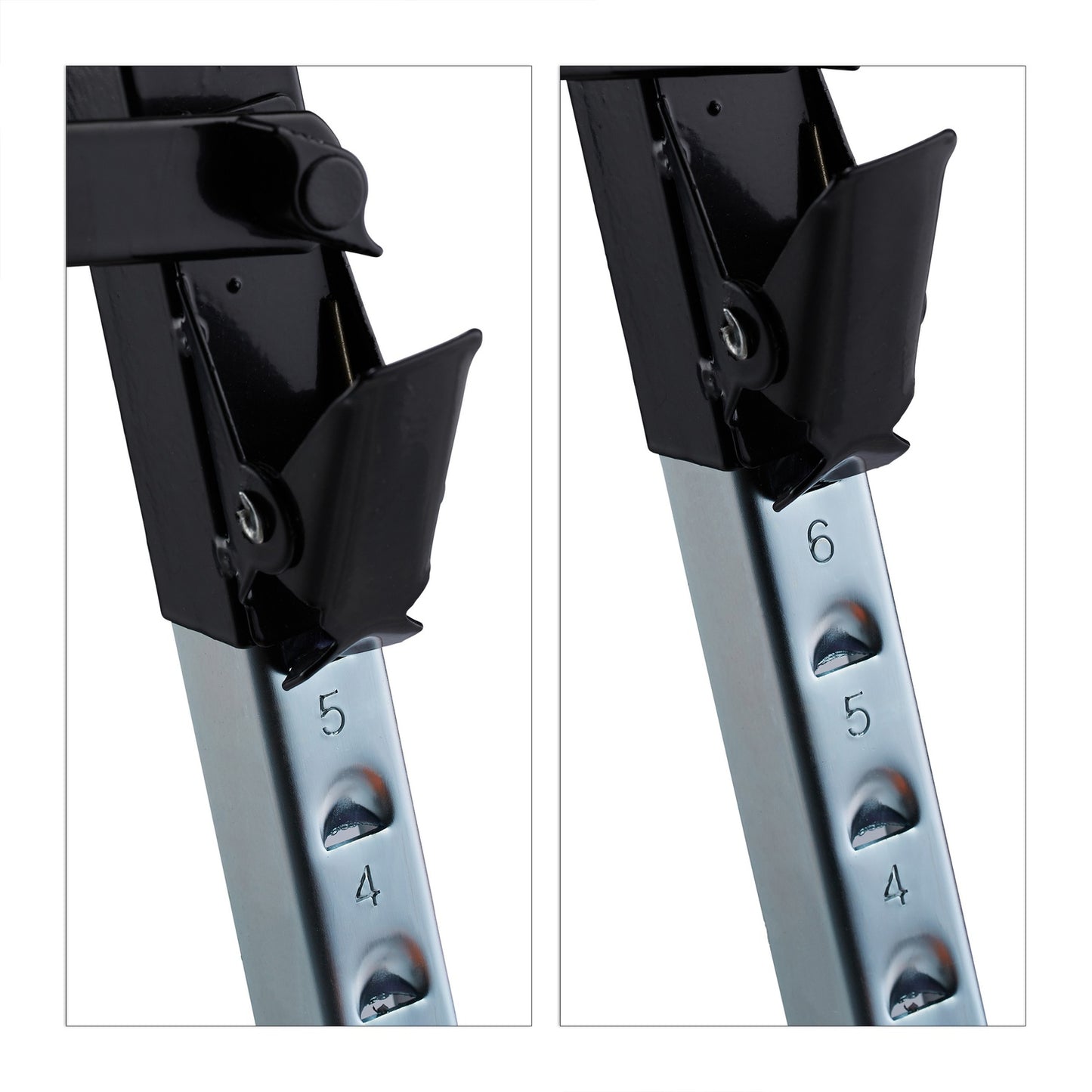 Set of 2 Sawhorses with 12 Heights