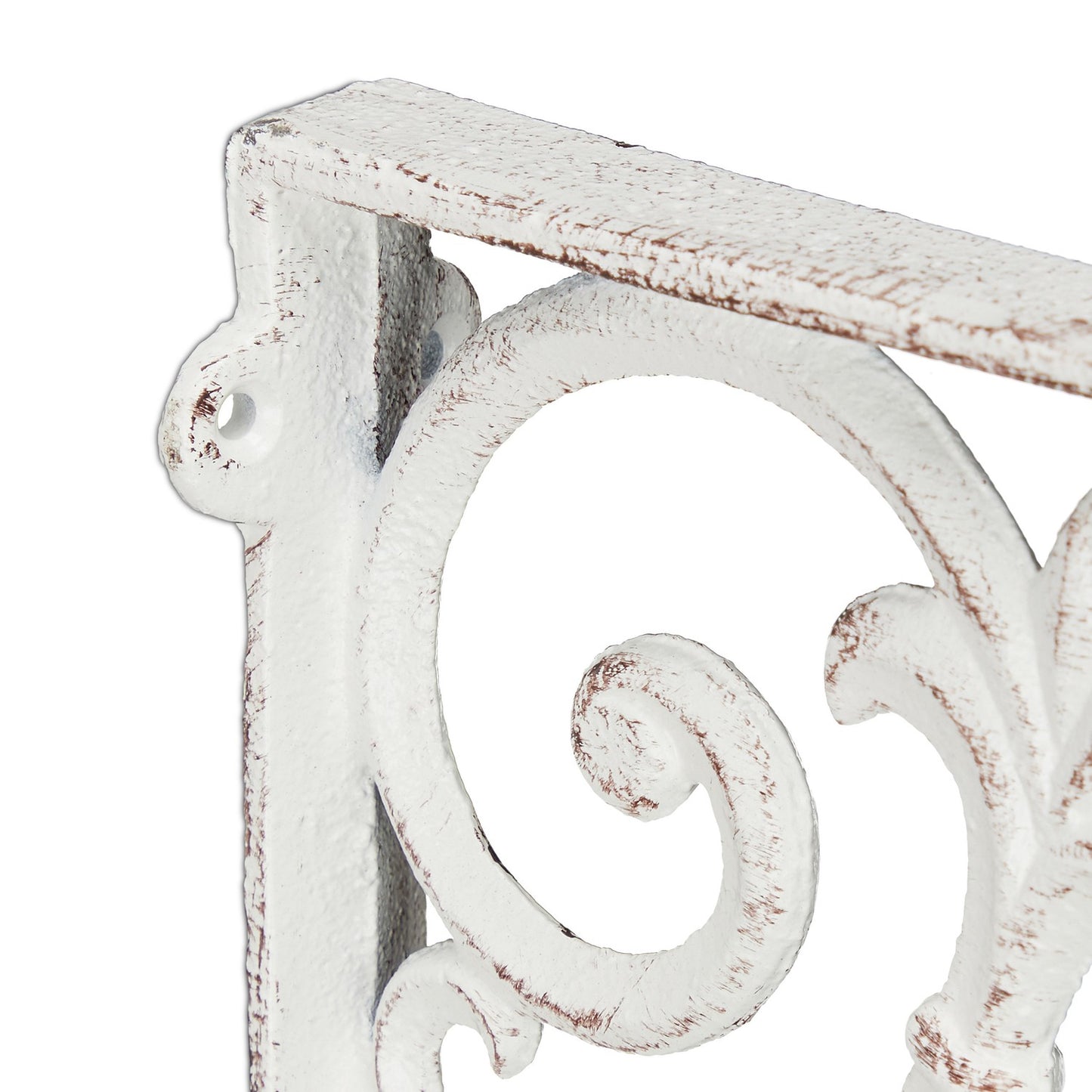 Set of 2 shelf brackets in vintage look