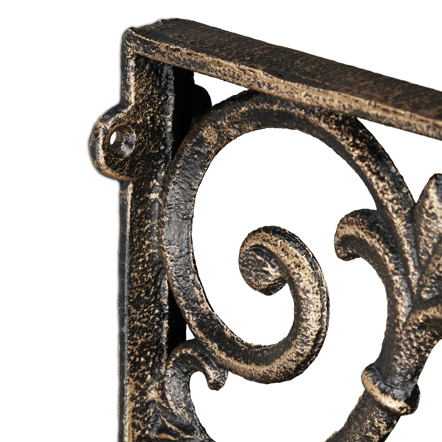 Set of 2 Shelf Brackets in Vintage Look