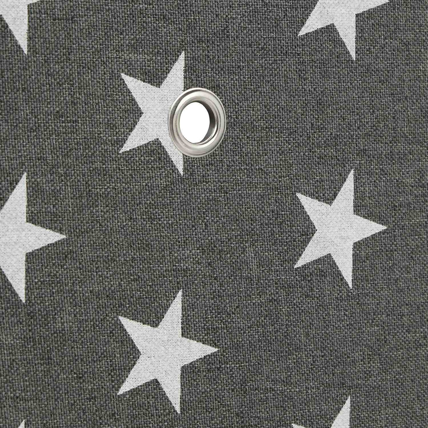 Set of 2 Star Motif Storage Boxes, Fabric Organizers