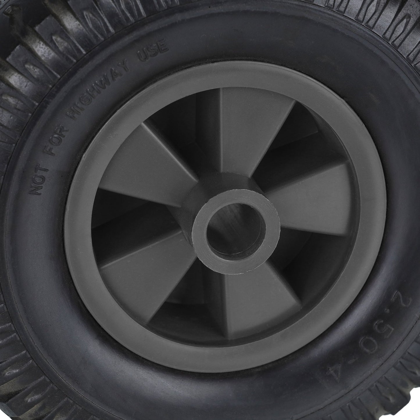 Set of 2 Wheelbarrow Wheels 2.50-4