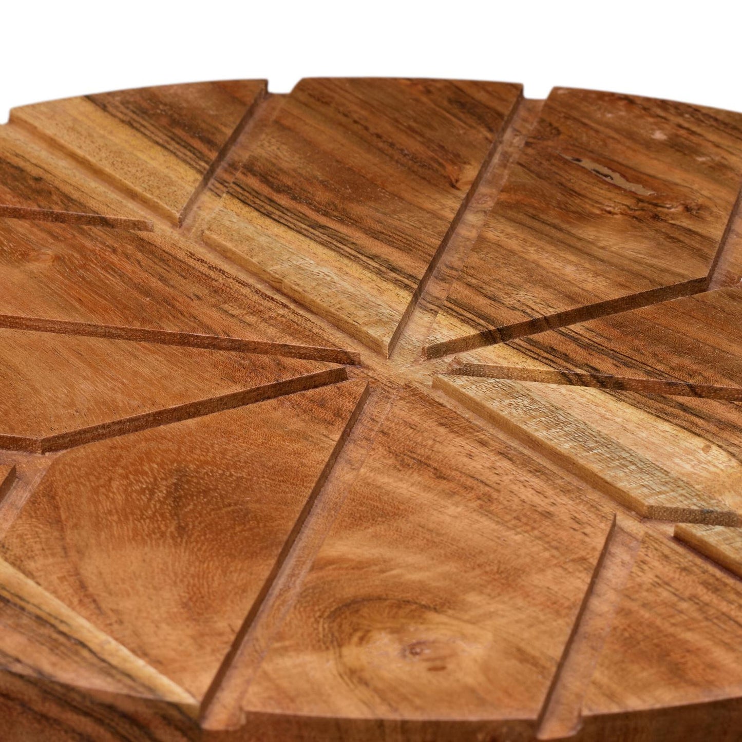 Set of 2 acacia tables
