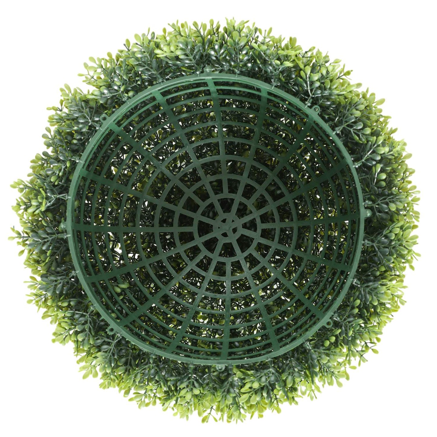 Set of 2 artificial boxwood balls 40cm for indoor/outdoor decor