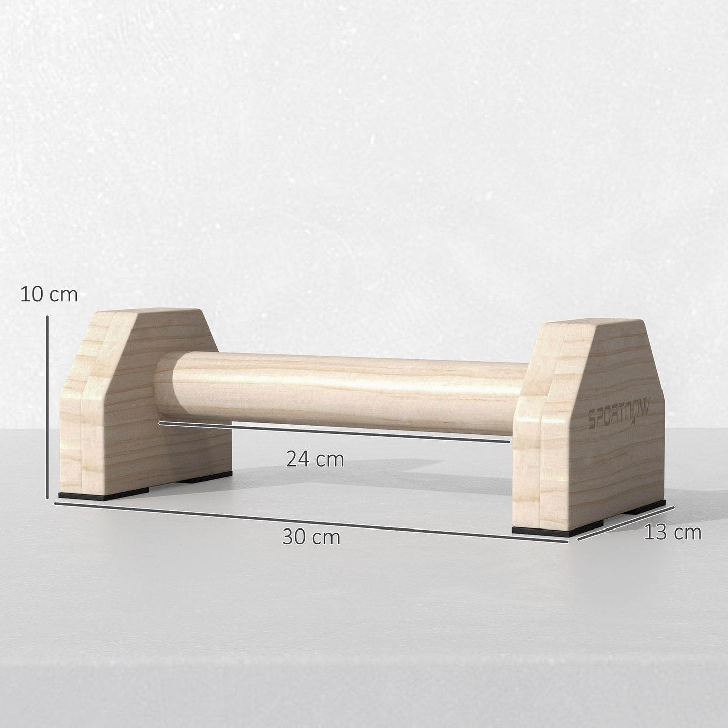 Push-Up handle set, non-slip wooden pallets
