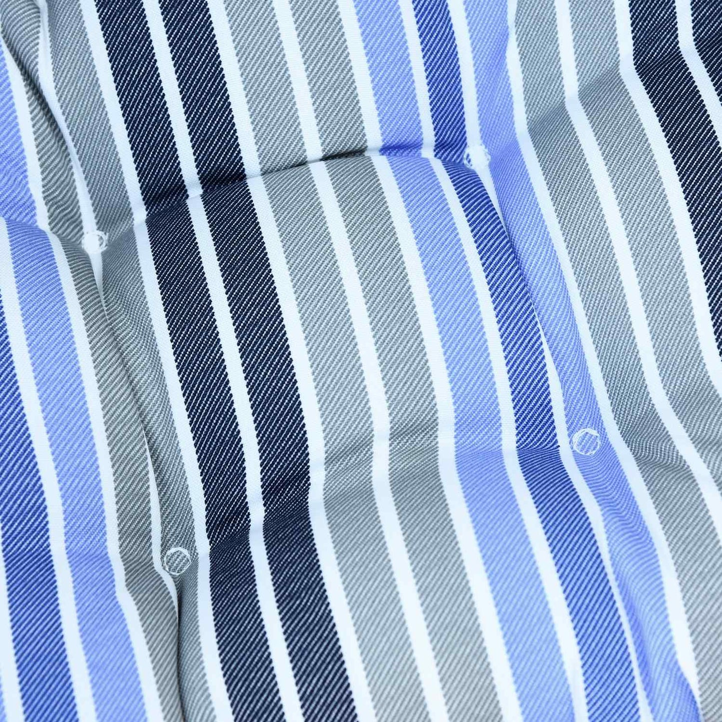 Chair Seat cushions, Easy-Clean, Blue Stripes, 50x45x8 cm