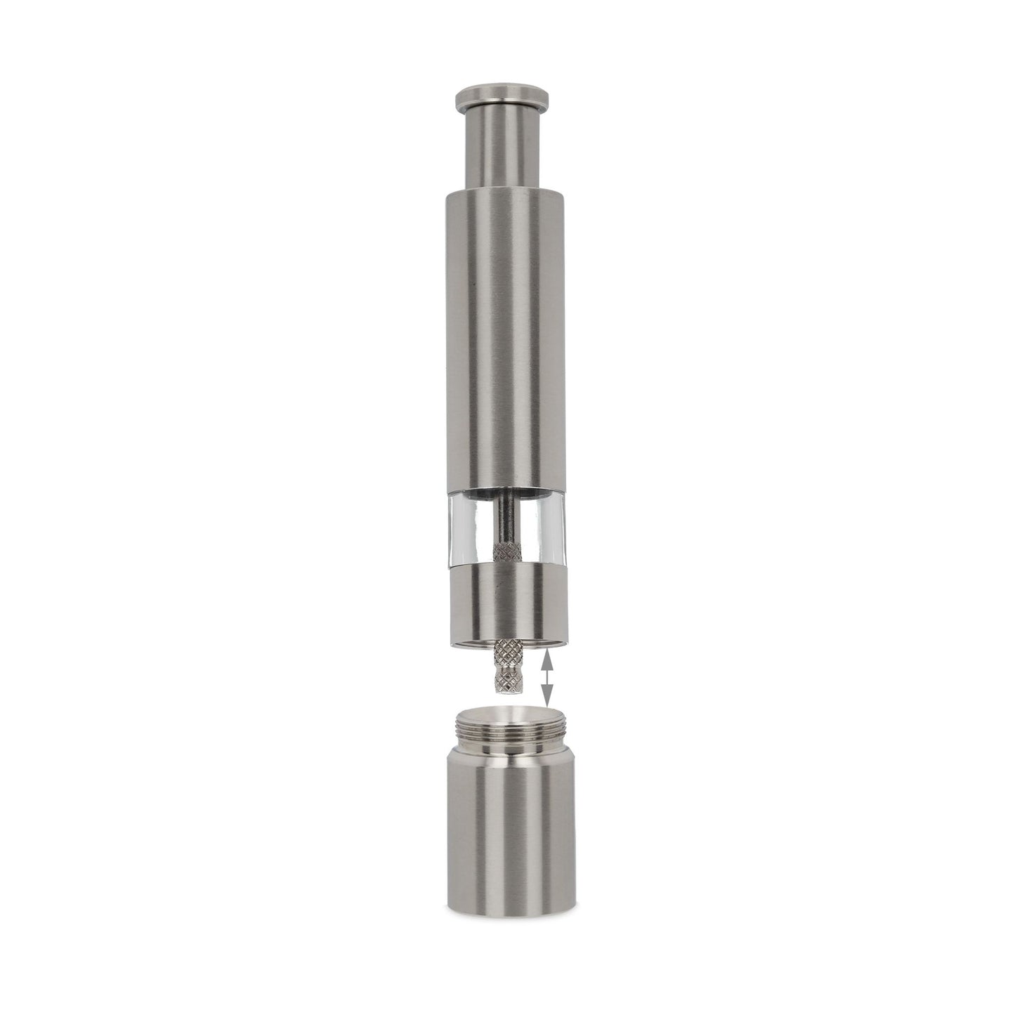 Set of 2 stainless steel spice grinders