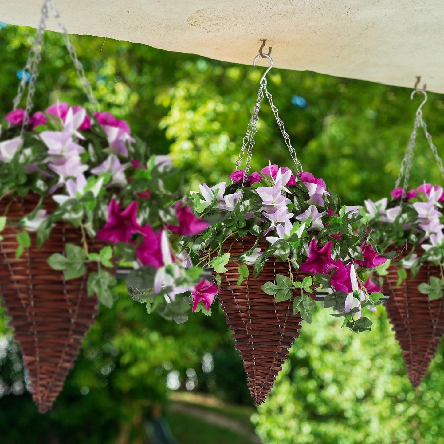 Set of 3 Hanging Plant Baskets