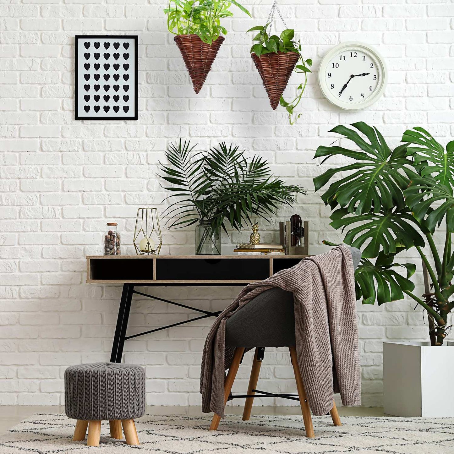 Set of 3 Hanging Plant Baskets