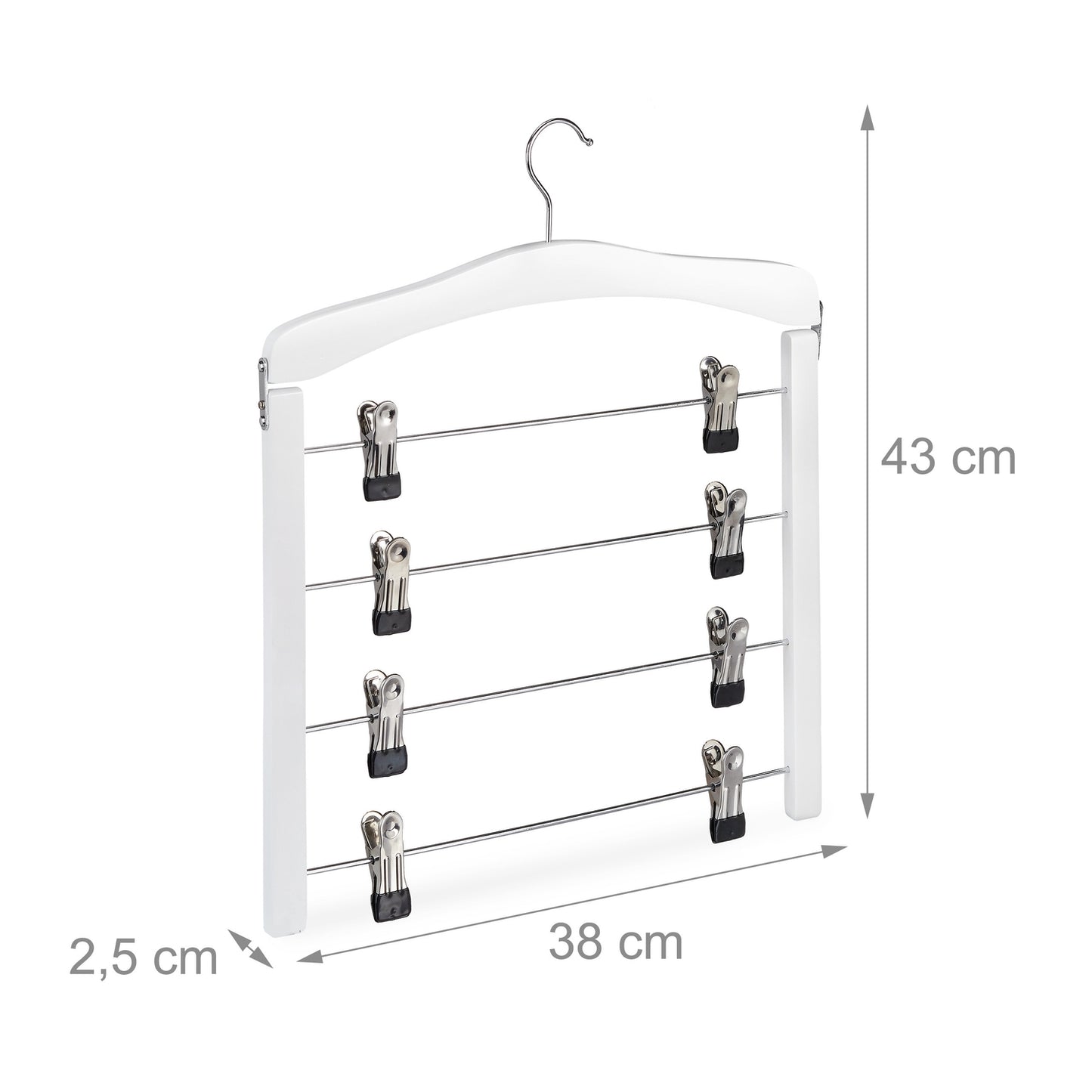 Set of 3 Multi Skirt Hangers