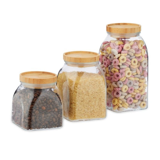 Set of 3 Storage Jars