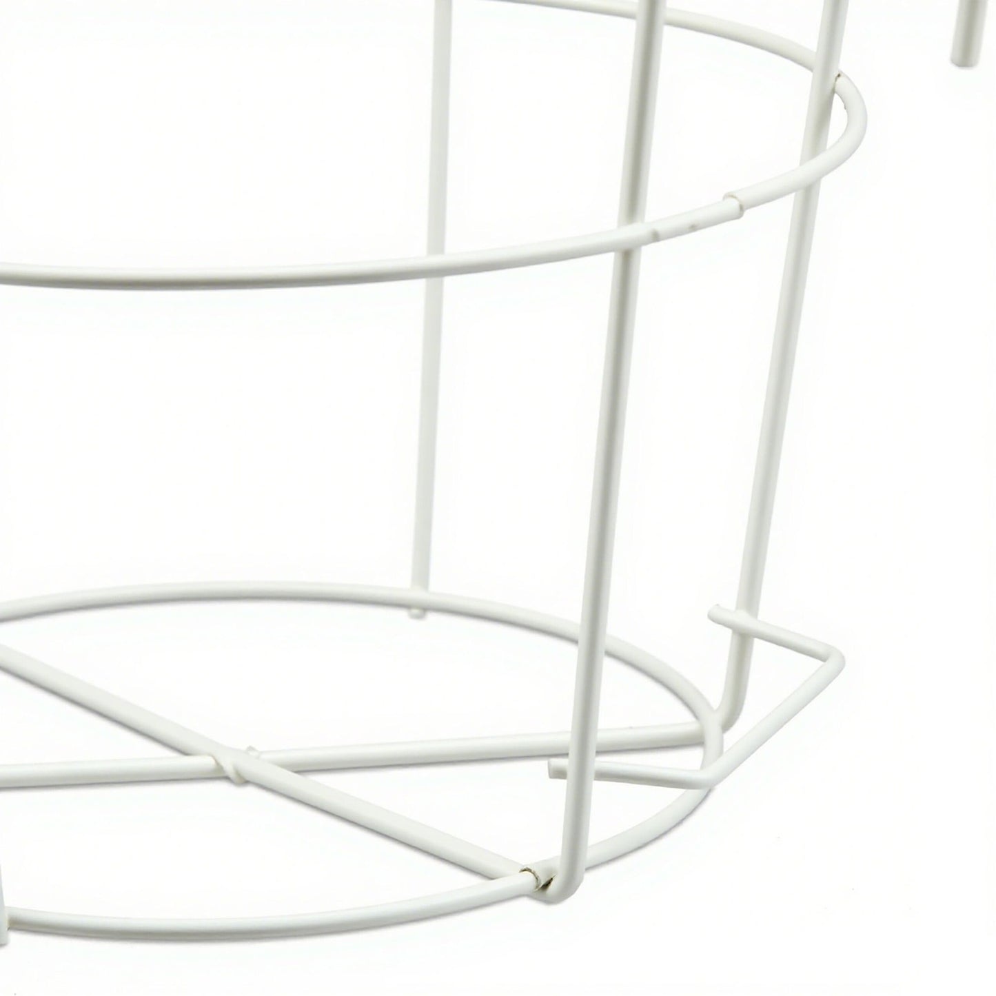 Set of 4 Hanging Planters with Hooks for Balcony