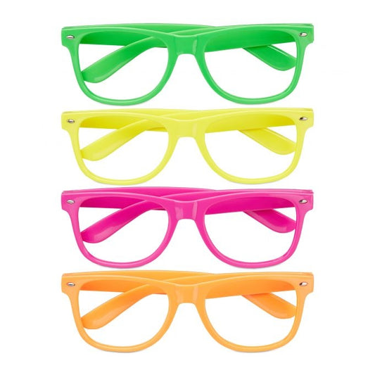 <p>Neon eyeglasses bring vibrant fun to any party, making them the ultimate accessory for costume events, birthdays, and more. These colorful glasses ensure you stand out effortlessly.</p>

<ul>
<li>Enjoy bright neon colors that energize any gathering.</l