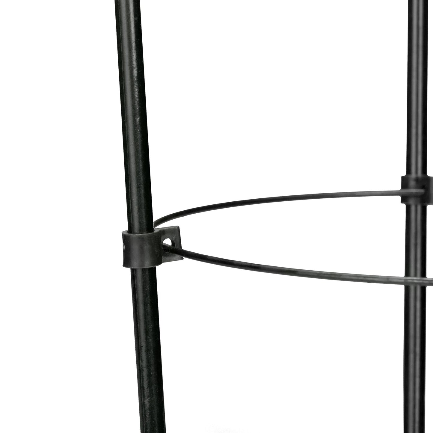 Set of 4 Round Plant Supports, 45 cm