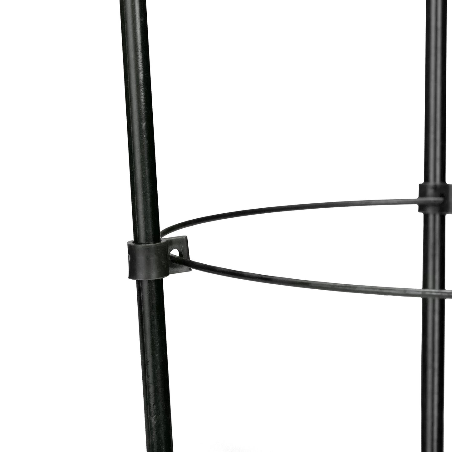 Set of 4 Round Plant Supports, 45 cm