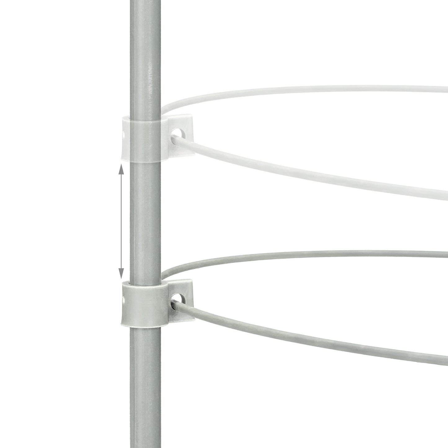 Set of 4 Round Tomato Support, 60 cm