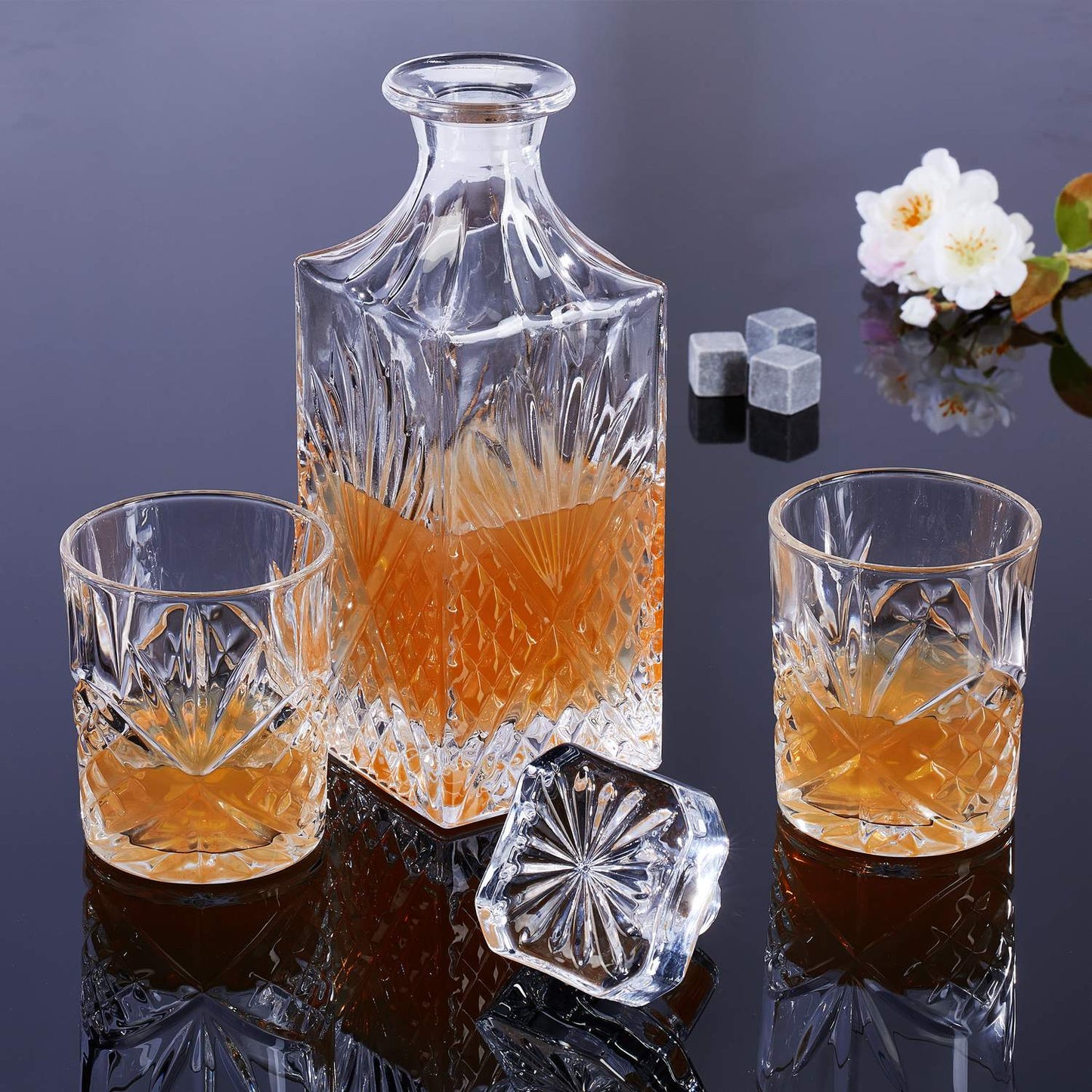 Set of 4 Whisky Glasses