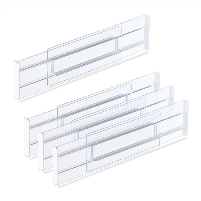 Set of 4 drawer dividers