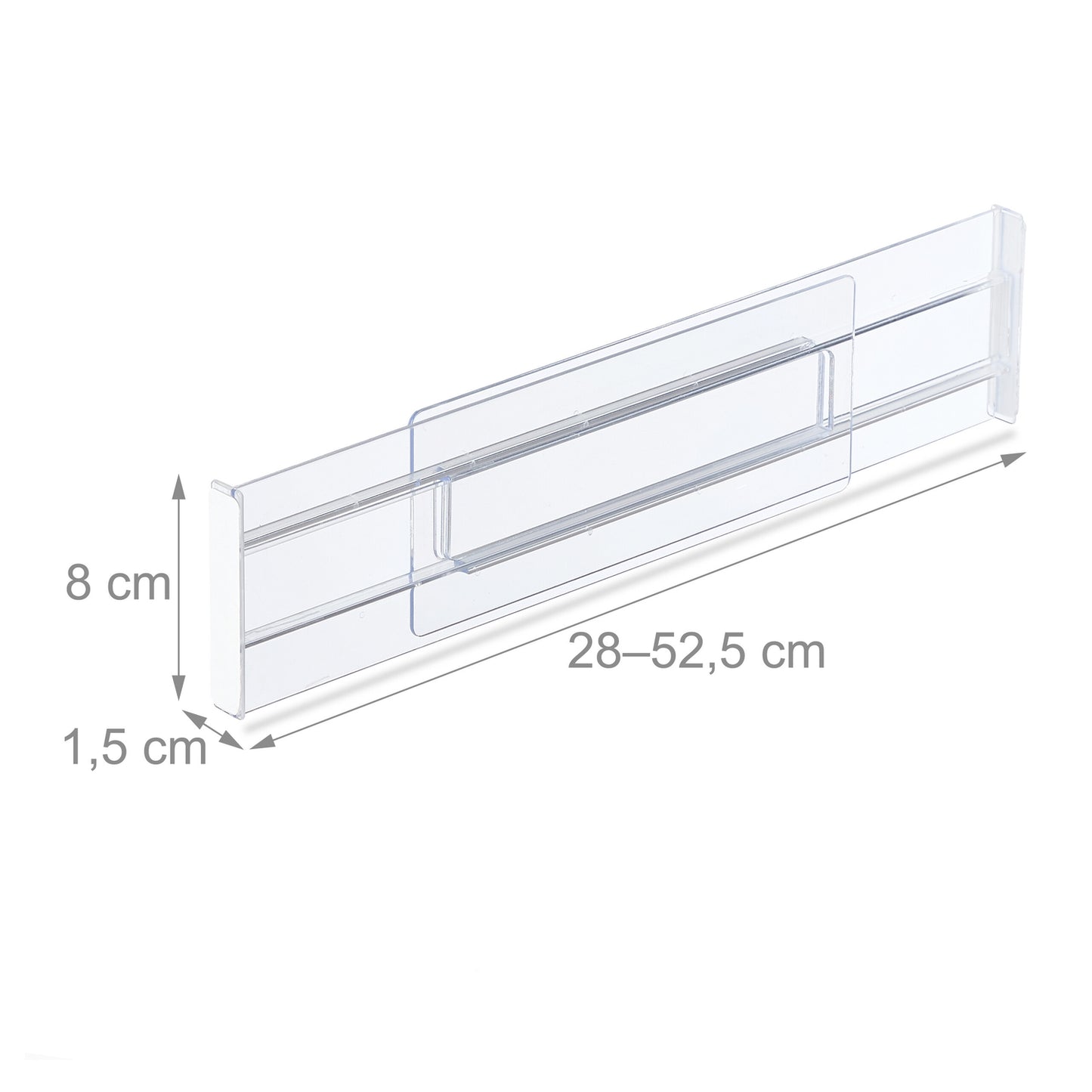 Set of 4 drawer dividers