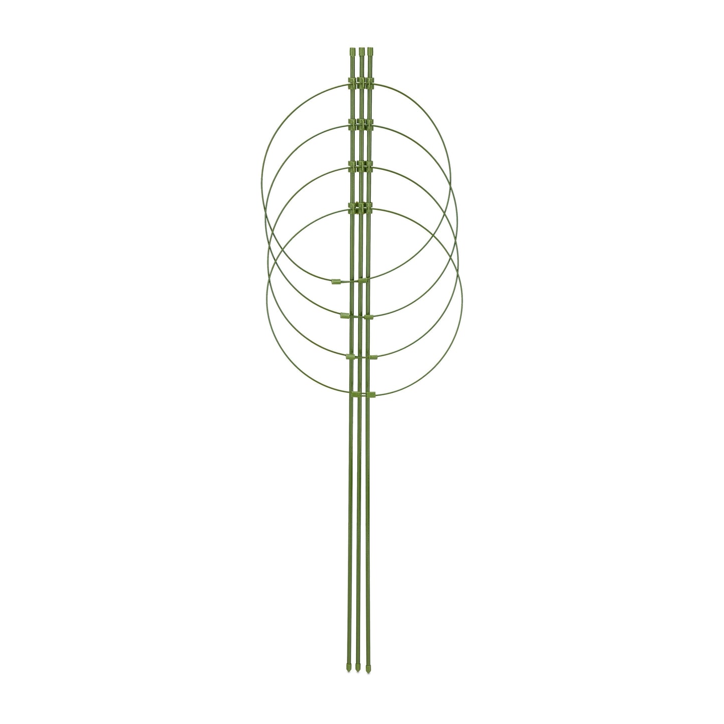 Set of 5 Round Tomato Trellises, 90 cm