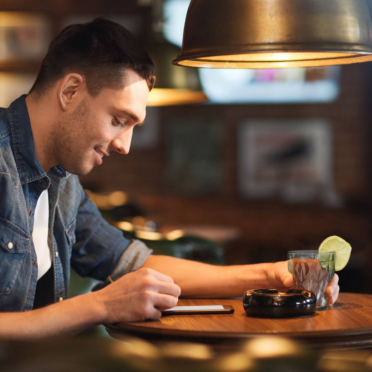 Set of 7 gray glasses