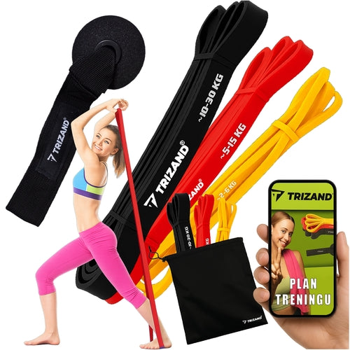 Set of exercise bands - 3 pcs. 25879